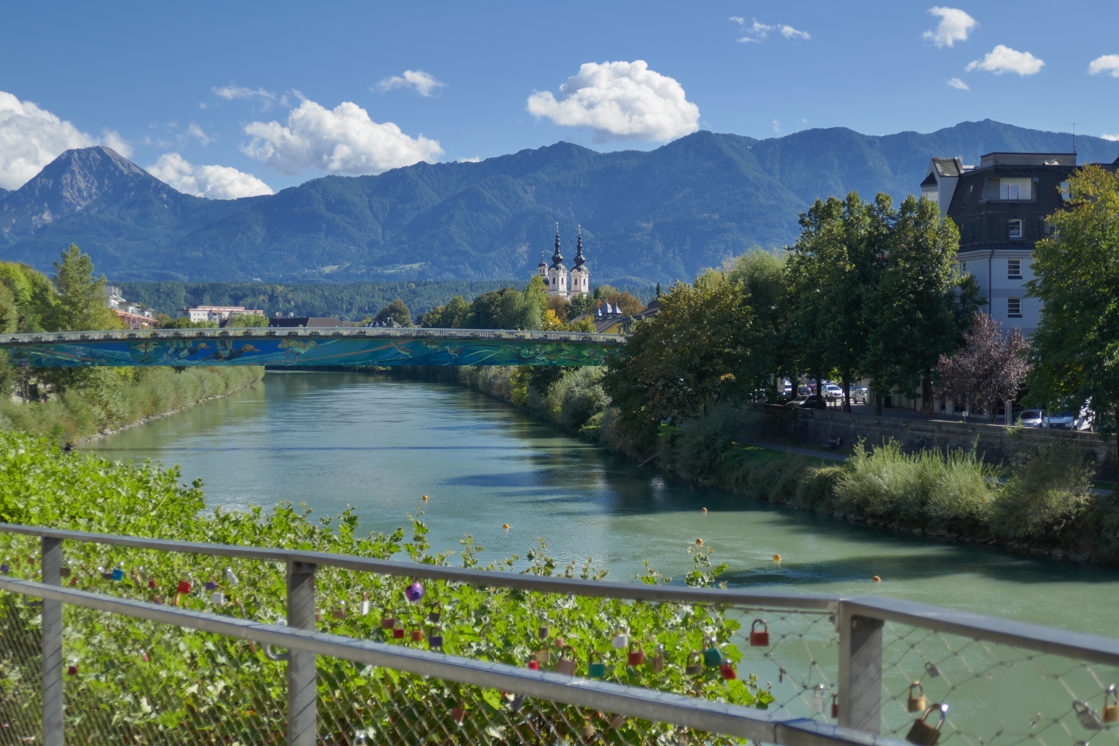 Drau - Blick nach Osten
